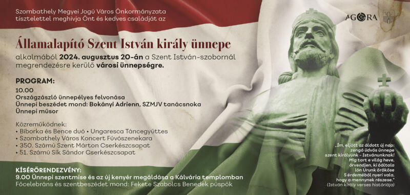 SZENT ISTV�N KIR�LY �NNEPE
