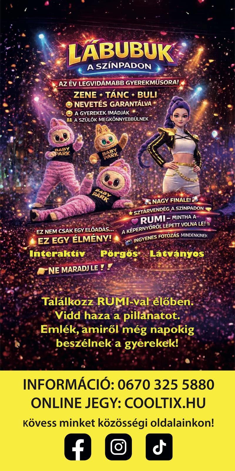 LÁBUBUK A SZÍNPADON LÁBUBUK A SZÍNPADON