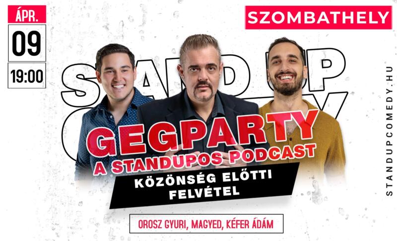 GEGPARTY - A STANDUPOS PODCAST GEGPARTY - A STANDUPOS PODCAST