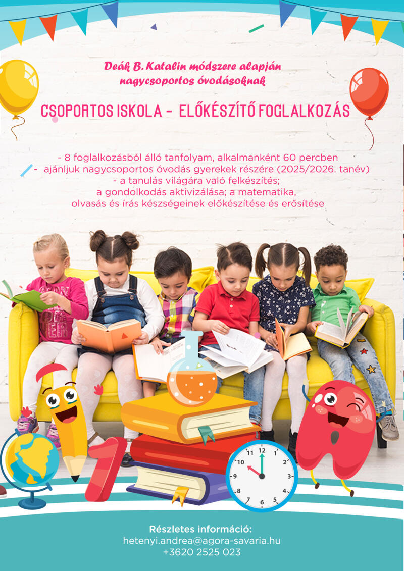 ISKOLAELŐKÉSZÍTŐ TANFOLYAM ISKOLAELŐKÉSZÍTŐ TANFOLYAM