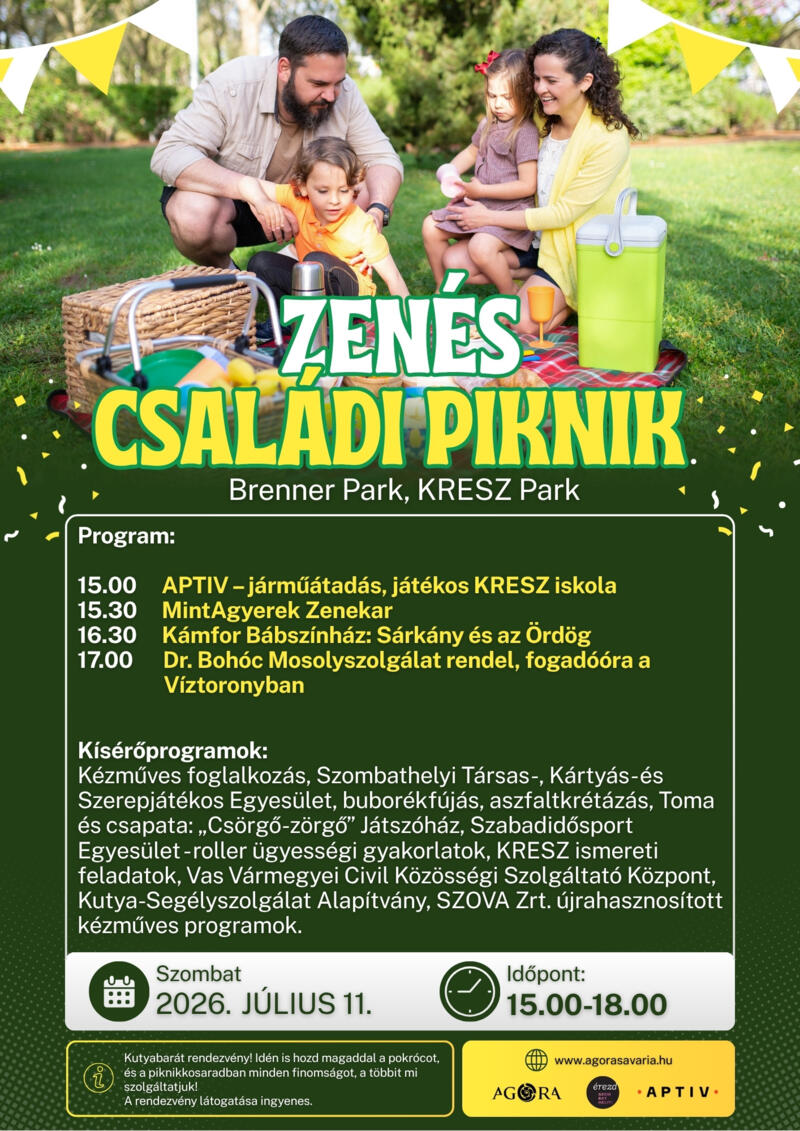 ZENÉS CSALÁDI PIKNIK ZENÉS CSALÁDI PIKNIK