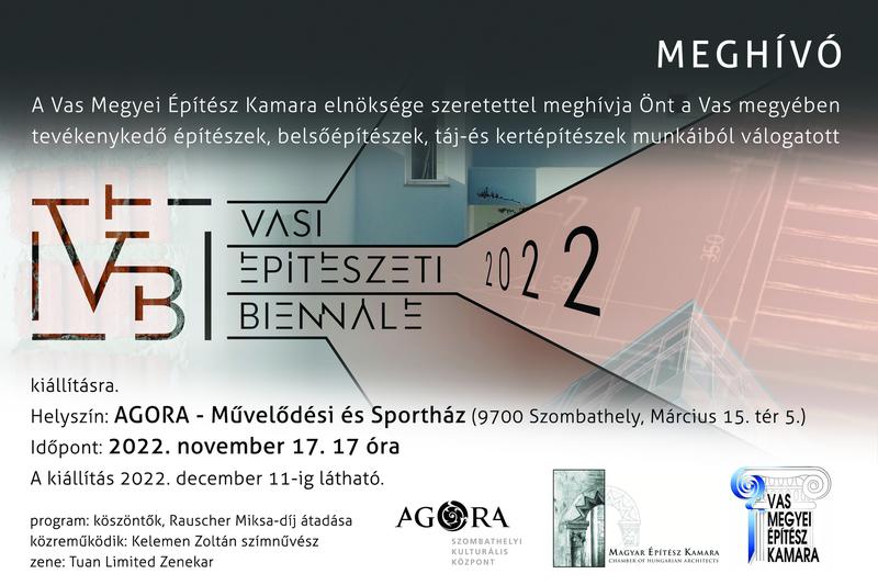 VASI �P�T�SZETI BIENN�L� 2022.