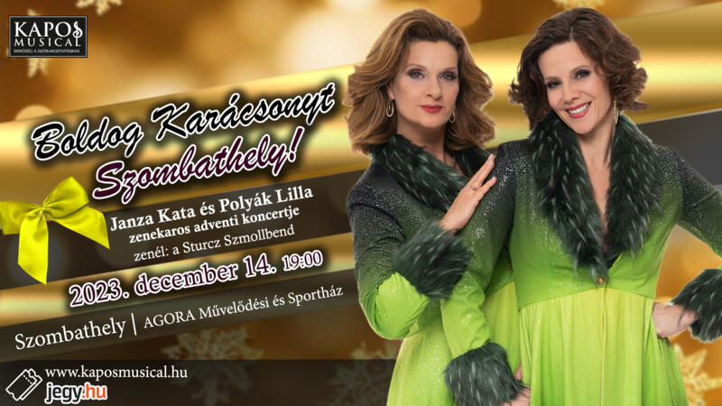 BOLDOG KARCSONYT SZOMBATHELY!