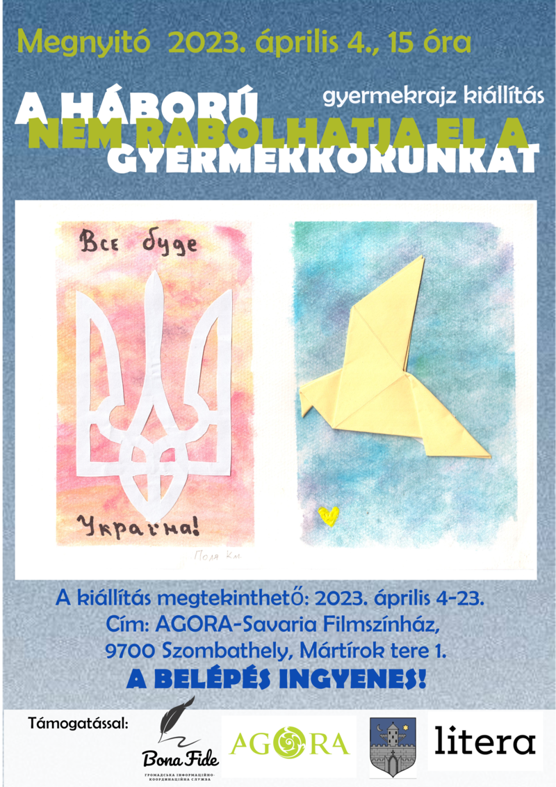 A HÁBORÚ NEM RABOLHATJA EL A GYERMEKKORUNKAT A HÁBORÚ NEM RABOLHATJA EL A GYERMEKKORUNKAT