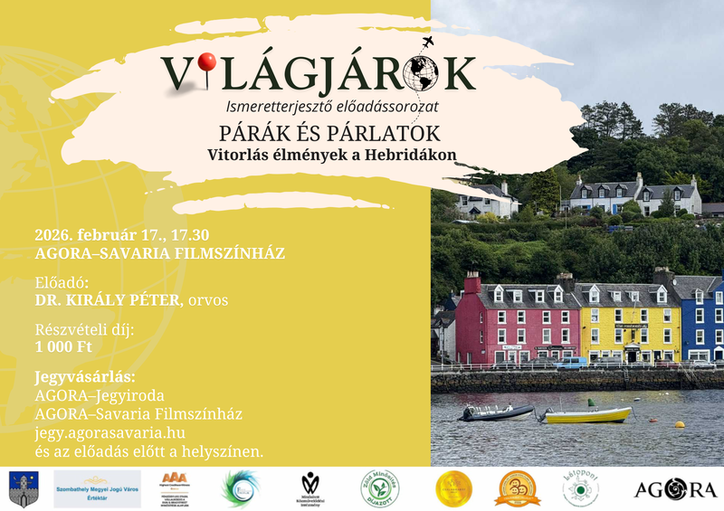 VILÁGJÁRÓK - PÁRÁK ÉS PÁRLATOK - VITORLÁS ÉLMÉNYEK HEBRIDÁKON VILÁGJÁRÓK - PÁRÁK ÉS PÁRLATOK - VITORLÁS ÉLMÉNYEK HEBRIDÁKON