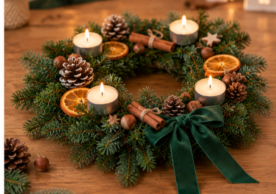 KÉZMŰVES KUCKÓ - ADVENTI KOSZORÚ KÉSZÍTÉSE KÉZMŰVES KUCKÓ - ADVENTI KOSZORÚ KÉSZÍTÉSE